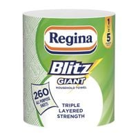 Blitz Giant All Purpose Kitchen Roll 3Ply (Pack of 6x1 Rolls)