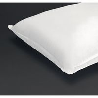 Jemima Pillow Soft - 85% Duck Feather, 15% Duck Down, Cotton Sateen Cover, Flame Retardant