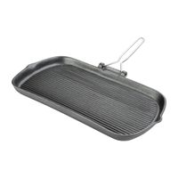 Cast Iron Grill Pan 22cm