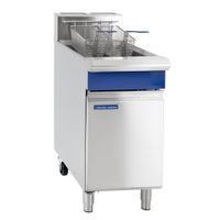 Twin Tank Twin Basket Free Standing Natural Gas Fryer GT46