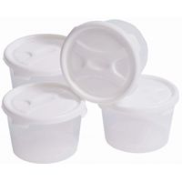 Handy Pots Food Storage Set White Pack of 4