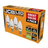 Candle SES 3000k E14 Warm White 6w Pack of 4