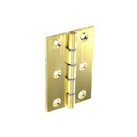 Brass Butt Hinge 75 x 50mm Pack of 20