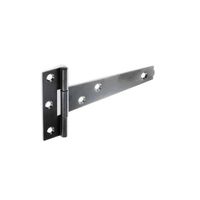 Light Tee Hinges Black 10 Pairs 1.8mm x 300mm 12"