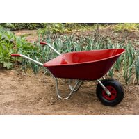 Boxed Wheelbarrow 85L Red