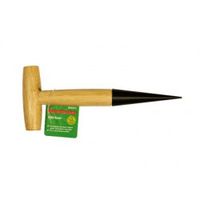 Dibber Durable Steel with Wooden Handle