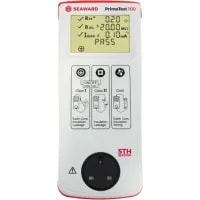 Tester Primetest 100 PAT Tester IEC Lead and power Socket