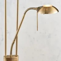Floor Standing Light R7 and G9 Double Rotary 300W and 40W 260 x 180mm Antq