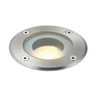 Groundlight Recessed Round GU10 IP65 50W 240V SS
