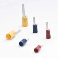 Terminal Blade Pre-insulated (Pack of 100) 27A 1.5-2.5mm2 Blue - CIB2-10