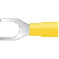 Terminal Fork Pre-insulated Pack 50 48A 4-6mm2 Yellow - CIF3-6