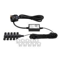 LED Kit Rcsd Round 3 x WHT LED 10 x 0.21W 240V Polished SS IP67