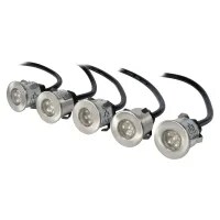 Groundlight Wall Rcsd Cool White LED 0.5W 600K Stainles IP65