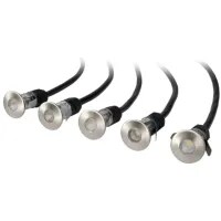 Groundlight Wall Recessed Blue LED 0.5W Stainless Steel