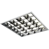 Lumin Rcsd Modular 3HR HF T8 IP20 4 x 18W 600 x 600mm CAT2