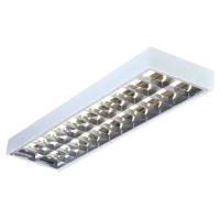 Lumin Surf Modular 3HR HF T8 IP20 2 x 36W 4FT 230V CAT2