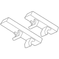 Marker Terminal Block Sng Push In 5 x 7mm White PC Halgn Free