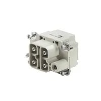 Insert Male HDC S4 SAS 65A 1000V Axial Screw Connection