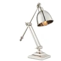 Table Lamp Adjustable ES 40W 330-695mm Polished Nickel