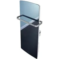 Htr Bathroom Panel IP25 1KW 1073 x 418 x 271mm Mirror White Electr