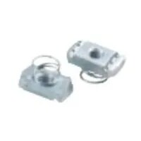 Channel Nut Short Spring M10 Zinc Plated for 21mm Channel