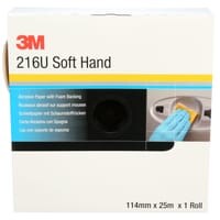 Soft Hand Abrasive Roll 216U Precut 114 mm x 25 M P240