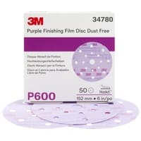 Hookit Finishing Abrasive Disc 260L 150MM 17 Hole P600