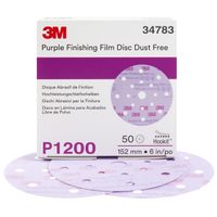 Hookit Finishing Film Disc 260L150 mm 17 Hole P1200 34783