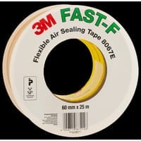 Flexible Air Sealing Tape 8067E Fast F Tan 60 mm x 25 M 0.25 Mm