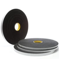 Vinyl Foam Tape 4508 Black 25 mm x 33 M 3.2 Mm