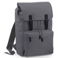 Vintage Laptop Backpack Graphite Grey/Black - BG613 GP/BK ONE