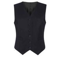 Ladies Concept Omega Waistcoat Ladies Black BK370 Black 10/R