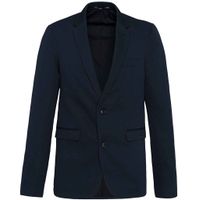 Knitted Blazer Mens Night Navy Heather - KB6132 NNH 56=46