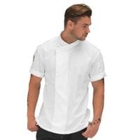 Short Sleeve Academy Tunic Unisex White - LE002 WHI 3XL