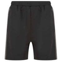 Knitted Shorts Mens Black/Gunmetal - LV886 BK/GT M