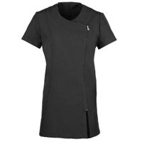 Ladies Camellia Short Sleeve Tunic Ladies Black PR686 Black 14