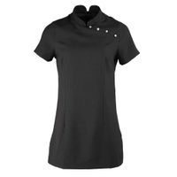 Ladies Mika Short Sleeve Tunic Ladies Black PR681 Black 18