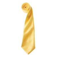 'Colours' Satin Tie Sunflower One Size