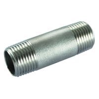 3/4in BSPT Male Barrel Nipple 60mm 316 - BN-34