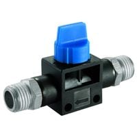 1/4inBSPT Male Thread x 1/8inBSP T Male Thread Ball Valve - HVSS-02-01
