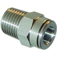 Male Stud 12mm Tube to G1/2 Thread - MX111212