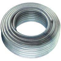 1/2in ID Braided Clear PVC x 15MTR - RPVC12-15