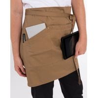 LE Chef Prep Utility Apron One Size Khaki