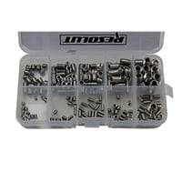 220PC Grub Screw Assortment Stainless Steel