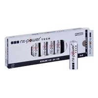 Alkaline AA LR6 Power Tech 1.5V 3.4Ah Battery Pack of 10