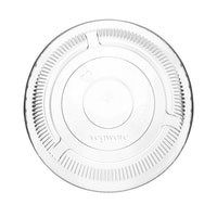 Flat Lid PLA No Hole 96mm - Pack of 1000