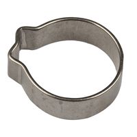 13-15 Stainless Steel Single Ear Clamp Pack of 50