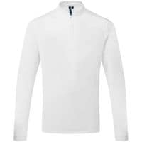 Essential Coolchecker Long Sleeve White Chef's Shirt - Size Large