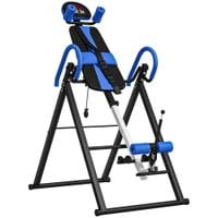 Adjustable Gravity Inversion Table with Safety Belt - Blue