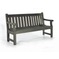 Darwin Park Bench Durable Heavy Duty Garden Seat 3 Person Suitable 150cm Length - Dark Grey